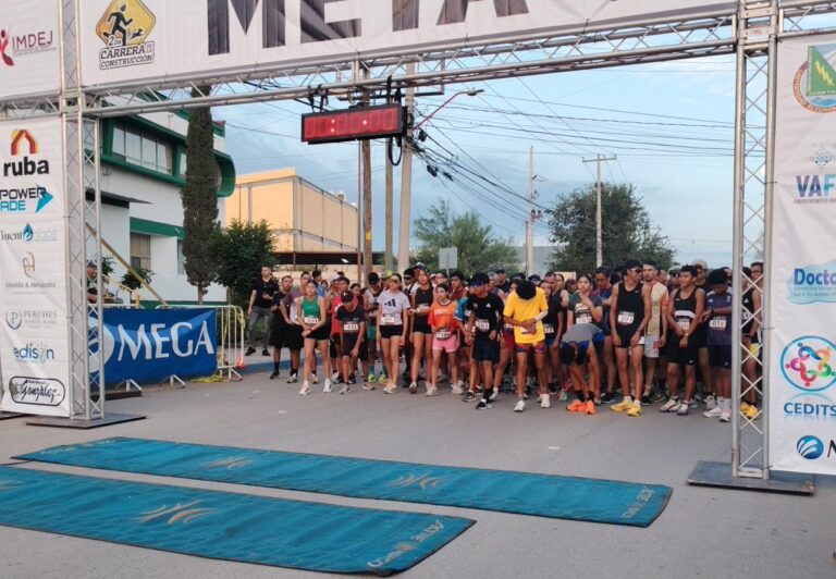 Segunda Carrera de la Construcción reúne a cerca de 2 mil 300 participantes en Ciudad Juárez